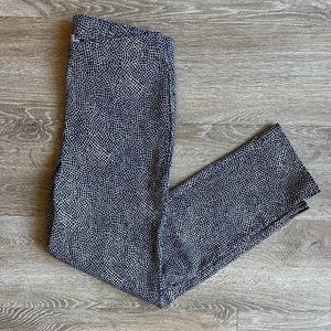 Michael Kors Snake pattern black and white pants | Michael Kors animal print